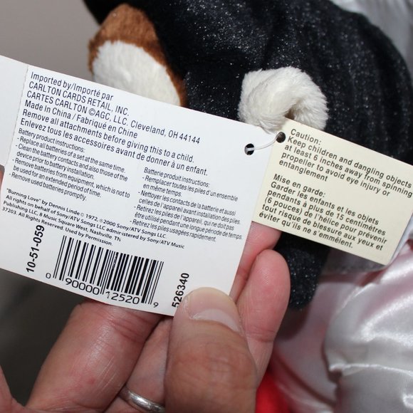 Burning Love Elvis Presley Monkey Singing Dancing Light Up Fan vintage plush toy - Picture 6 of 10